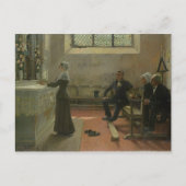 次の日のヴァージンへの提供 ポストカード (正面)