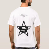 次の時代のレスリングのスーパースターのスティーブの鋼鉄 Tシャツ (裏面)