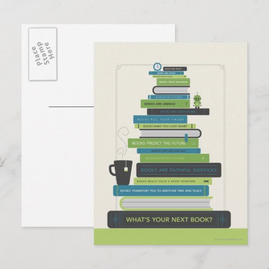 次の本は？ ポストカード (正面/裏面)