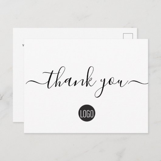 次の注文でコード割引をスキャンありがとう ポストカード (正面/裏面)