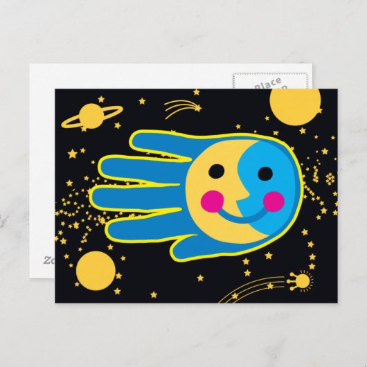 次の満月 ポストカード (正面/裏面)