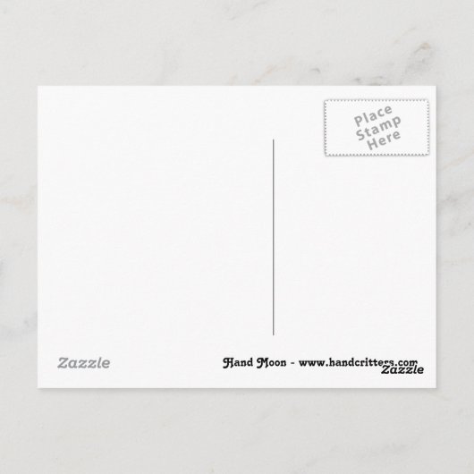 次の満月 ポストカード (裏面)