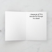 次の理由からお父様のデイカード/個人設定 カード (内部)