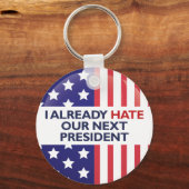 次の社長を憎む キーホルダー (正面)