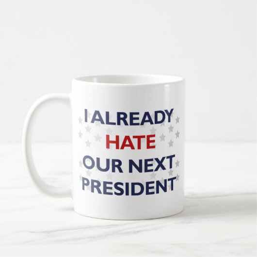 次の社長を憎む コーヒーマグカップ (左)