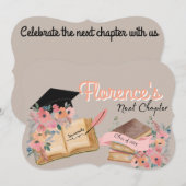 次の章の卒業招待状 招待状 (正面/裏面)