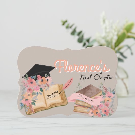 次の章の卒業招待状 招待状 (スタンド正面)