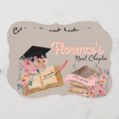 次の章の卒業招待状 招待状 (正面/裏面)