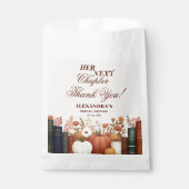 次の章の始まり ブックテーマの結婚前のお祝い プチギフト フェイバーバッグ (正面)