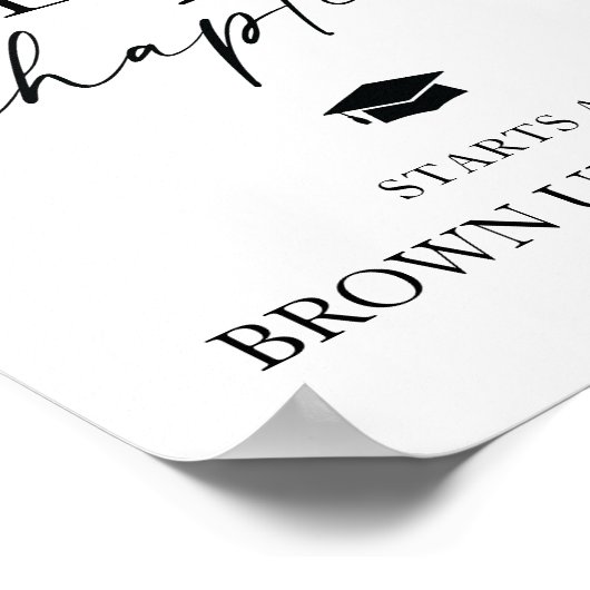 次の章は卒業の会から ポスター (角)