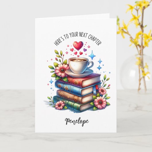 次の章へ カード (黄色い花)