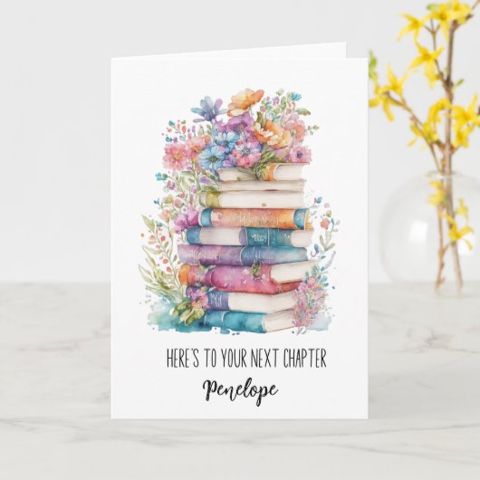 次の章へ カード (黄色い花)