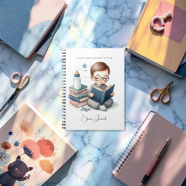 次の章ブックテーマのベビーシャワー ノートブック