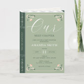 次の章ベイビーシャワーのストーリーブック 招待状 (正面)