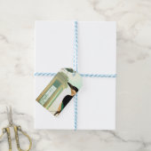 次の素晴らしい瞬間を待っている。 ギフトタグ (より糸付き)