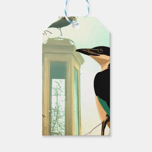 次の素晴らしい瞬間を待っている。 ギフトタグ (正面)