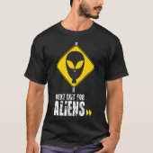 次の終了エイリアン Tシャツ (正面)
