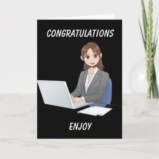 次の課題は**退楽しむ職** カード (正面)