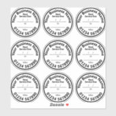 次の車両サービスデューウィンドシールドシール シール (シート)