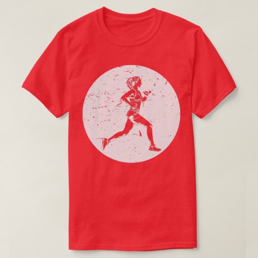 次の長距離の走者の列車 Tシャツ (デザイン正面)