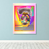 次の顔ノベルティ キャンバスプリント (インサイチュ (ウッドフロア))