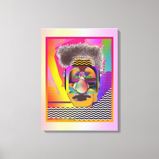 次の顔ノベルティ キャンバスプリント (正面)