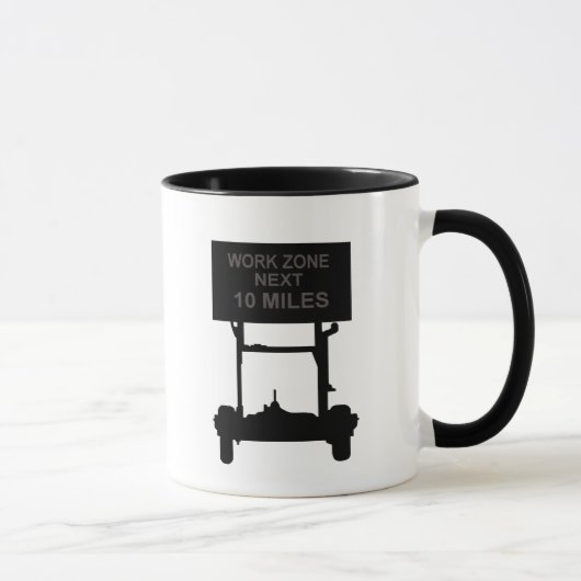 次の10マイルマグの作業域 マグカップ (右)