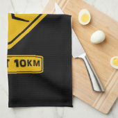 次の10 kmカンガルー キッチンタオル (四つ折り)