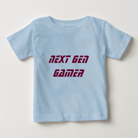 次のGENのゲーマー ベビーTシャツ (正面)