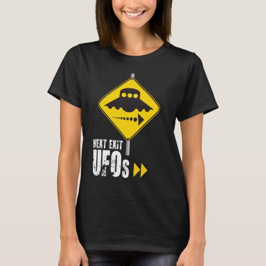 次のUFOの終了 Tシャツ (正面)