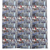 次はもっと厄介になる シャワーカーテン (正面)