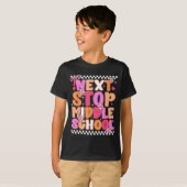 次は中学校 クールな小学校卒業式 Tシャツ (正面フル)