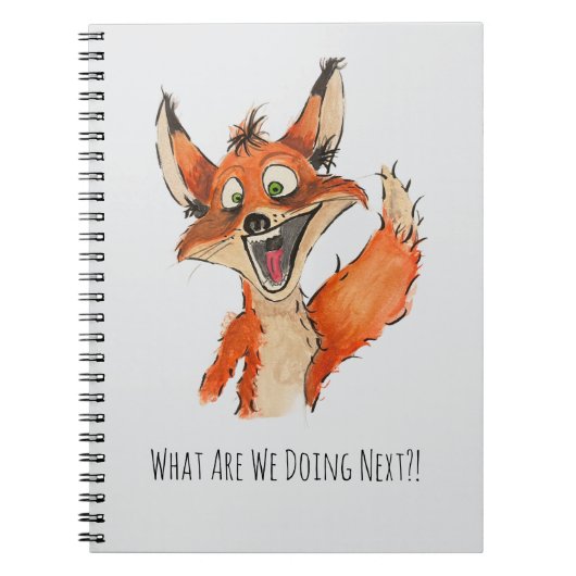 次は何をする?! ノートブック (正面)