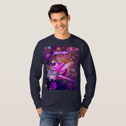 次は火星 Tシャツ (正面フル)
