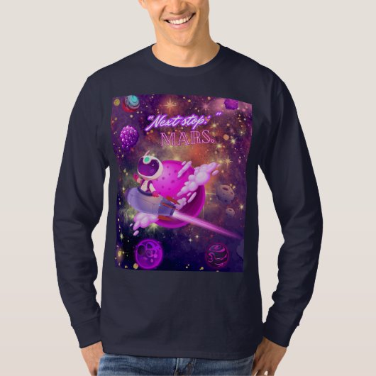 次は火星 Tシャツ (正面)