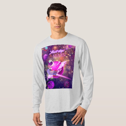 次は火星 Tシャツ (正面フル)
