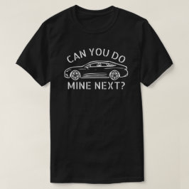 次は私のをお願いできますか Tシャツ