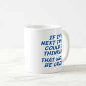 次もしの傾向は次の傾向であ考えるる コーヒーマグカップ (正面右)