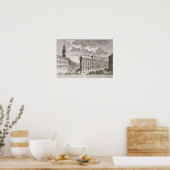 次を示すDorotheregasseのビュー ポスター (キッチン)