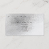 次アポイントメントバラ金ゴールド抽象芸術絵画海 予約カード (裏面)