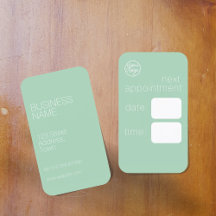 次エレガントアポイントメントカードGREEN BUSINESSロゴ