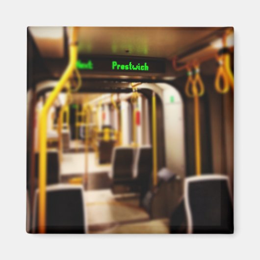 次ストップは...Prestwich マグネット (正面)