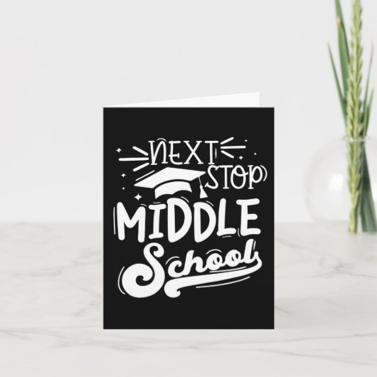 次ストップ中学五級卒業金 カード (正面)