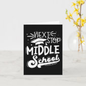 次ストップ中学五級卒業金 カード (黄色い花)