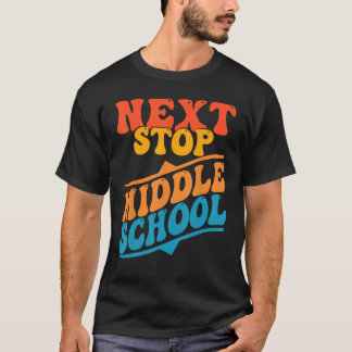 次ストップ中学卒業生最終日 Tシャツ