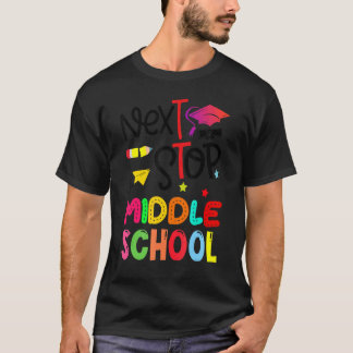 次ストップ中小学卒業生 Tシャツ