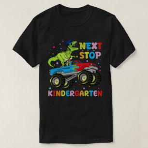 次ストップ幼稚園モンスタートラック Tシャツ