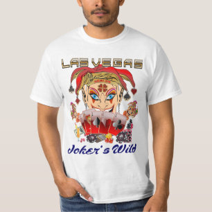 次ベガスのジョーカーの野生の眺めの大きいイメージ Tシャツ