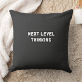 次レベルの考えイノベーション成長ビジョンMi クッション (ブランケット)