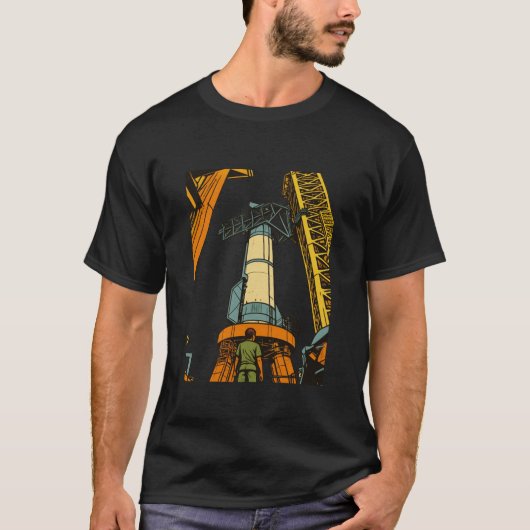 次世代の深宇宙ロケット | Tシャツ (正面)